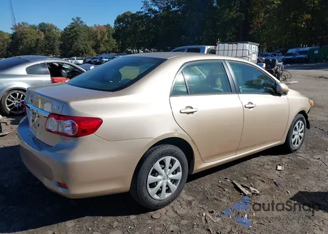 2011 Toyota Corolla Le z USA, uszkodzony, nr VIN JTDBU4EE6B9140206